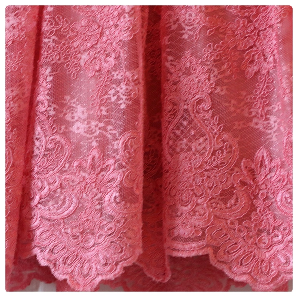 ALICE + OLIVIA  Zenden Scallop Lace Dress - Picture 10 of 12